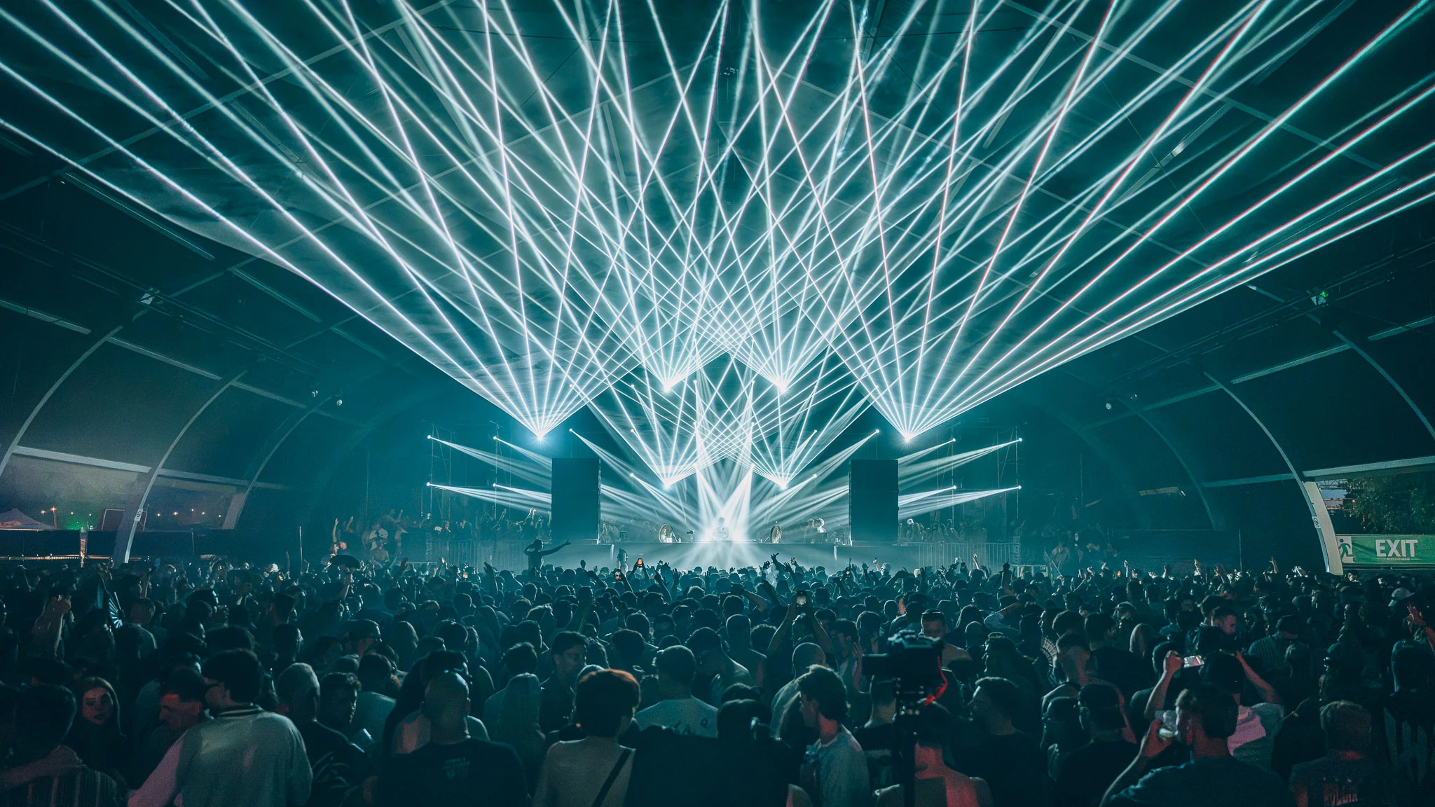Complex Festival Hard Stage view 1